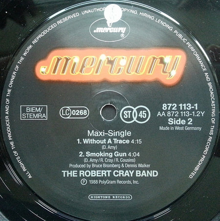 The Robert Cray Band : Don't Be Afraid Of The Dark (12", Maxi)
