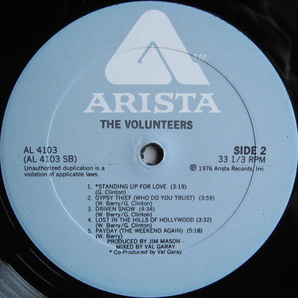 Volunteers (2) : Volunteers (LP, Album)