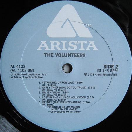 Volunteers (2) : Volunteers (LP, Album)