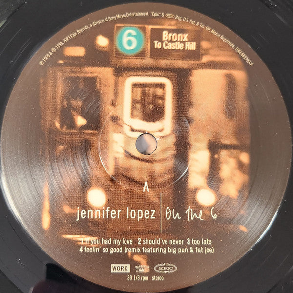 Jennifer Lopez : On The 6 (2xLP, Album, RE)