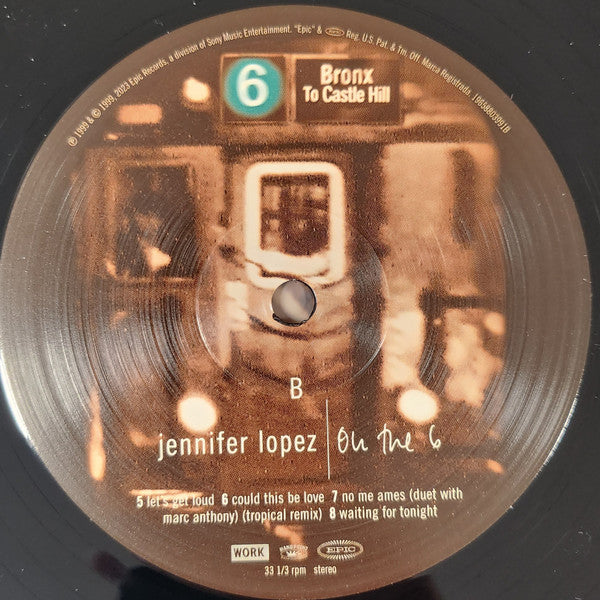 Jennifer Lopez : On The 6 (2xLP, Album, RE)