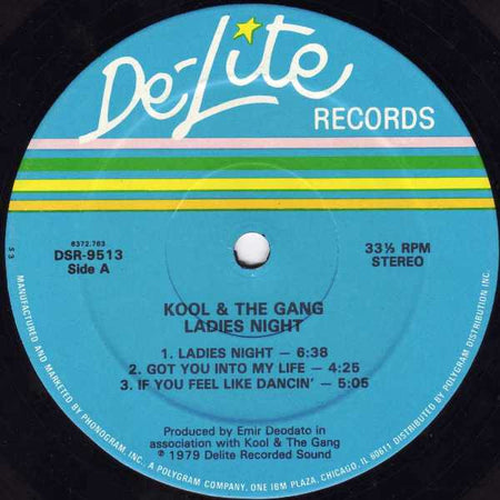Kool & The Gang : Ladies' Night (LP, Album, 53 )