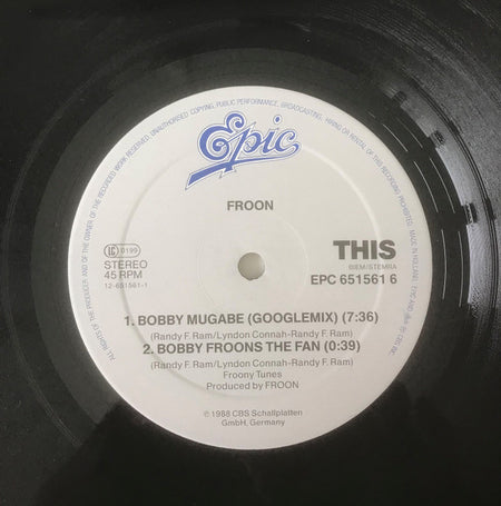 Froon : Bobby Mugabe (12", Maxi)