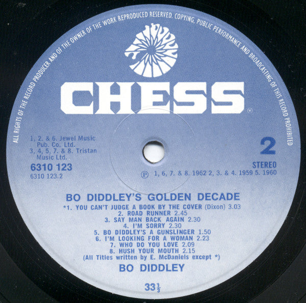 Bo Diddley : Bo Diddley's Golden Decade (LP, Comp)