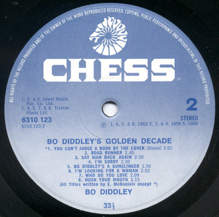 Bo Diddley : Bo Diddley's Golden Decade (LP, Comp)