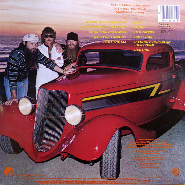 ZZ Top : Eliminator (LP, Album, R/S)