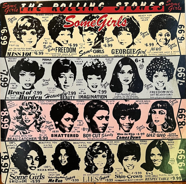 The Rolling Stones : Some Girls (LP, Album, RE)