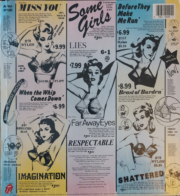 The Rolling Stones : Some Girls (LP, Album, RE)