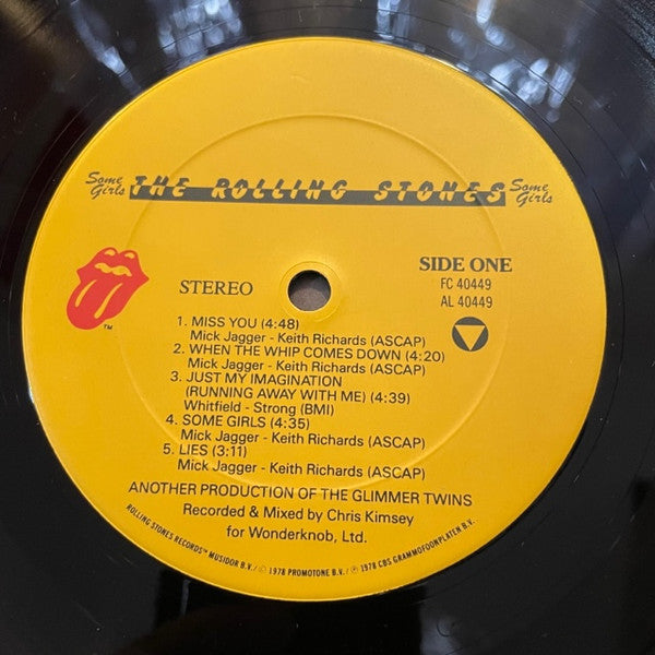 The Rolling Stones : Some Girls (LP, Album, RE)