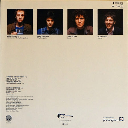 Dire Straits : Dire Straits (LP, Album, RE, Red)