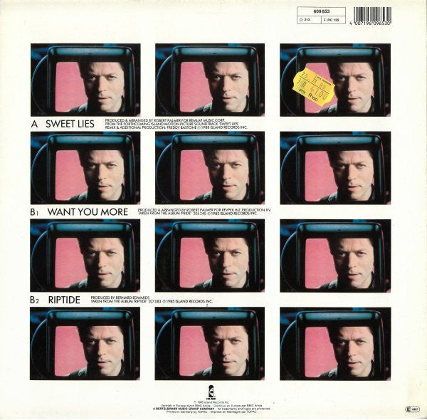 Robert Palmer : Sweet Lies (12", Maxi)