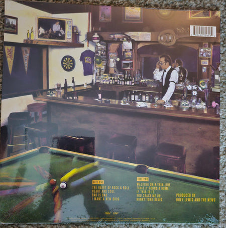 Huey Lewis & The News : Sports (LP, Album, RE, 40t)