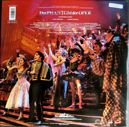 Andrew Lloyd Webber : Das Phantom Der Oper (2xLP, Album, Club, Gat)
