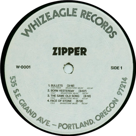 Zipper : Zipper (LP, Album)