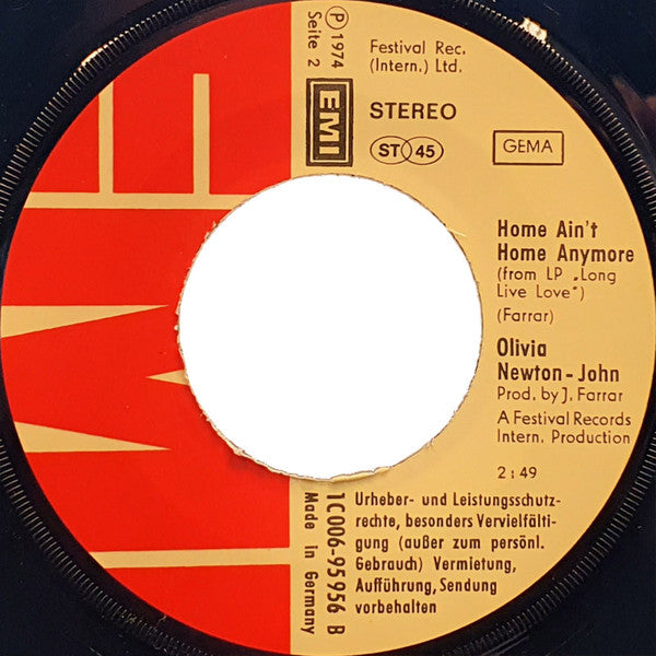 Olivia Newton John* : I Honestly Love You (7", Single)