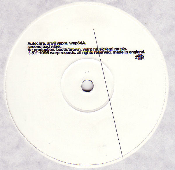 Autechre : Anvil Vapre (12")