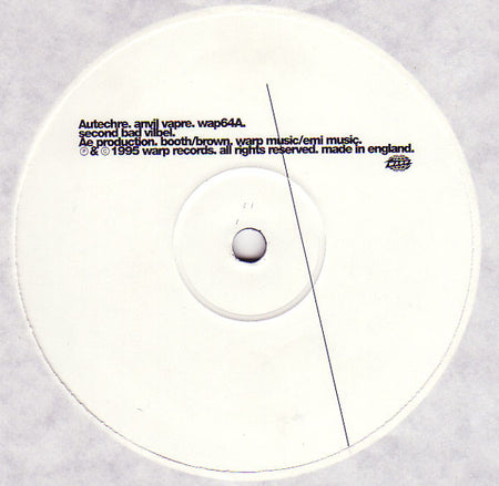 Autechre : Anvil Vapre (12")