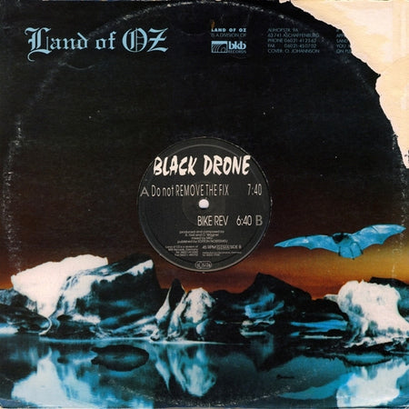 Black Drone : Do Not Remove The Fix / Bike Rev (12")