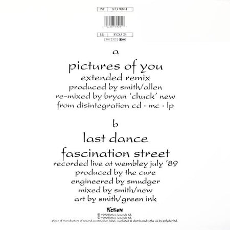The Cure : Pictures Of You (12", Single)