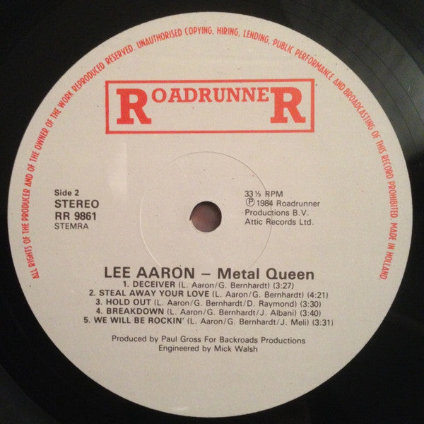 Lee Aaron : Metal Queen (LP, Album)