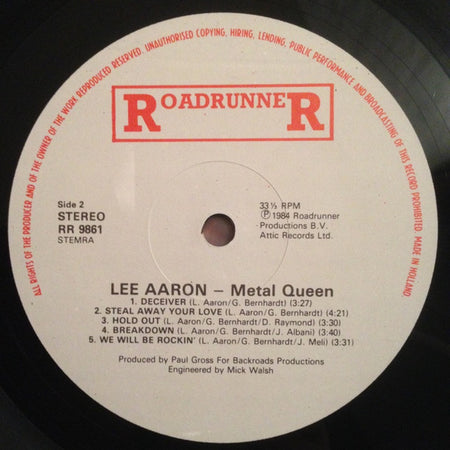 Lee Aaron : Metal Queen (LP, Album)