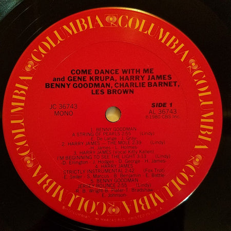 Various : Come Dance With Me (LP, Comp, Mono, Ter)
