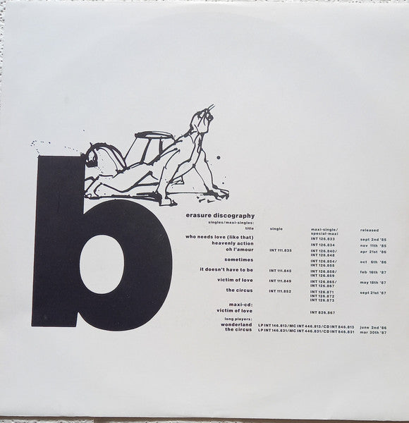 Erasure : The Two Ring Circus (2x12", Album)