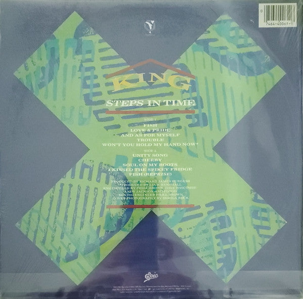 King : Steps In Time (LP, Album)