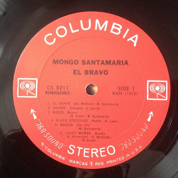 Mongo Santamaria : El Bravo! (LP, Album)