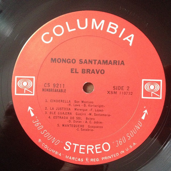 Mongo Santamaria : El Bravo! (LP, Album)