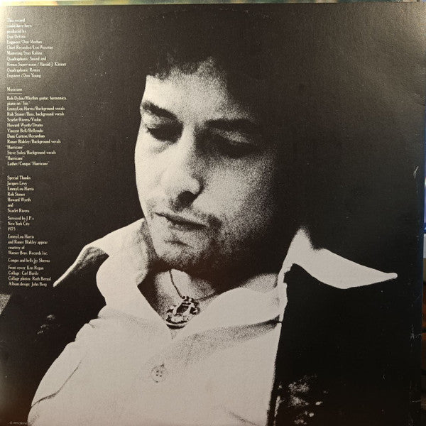 Bob Dylan : Desire (LP, Album)