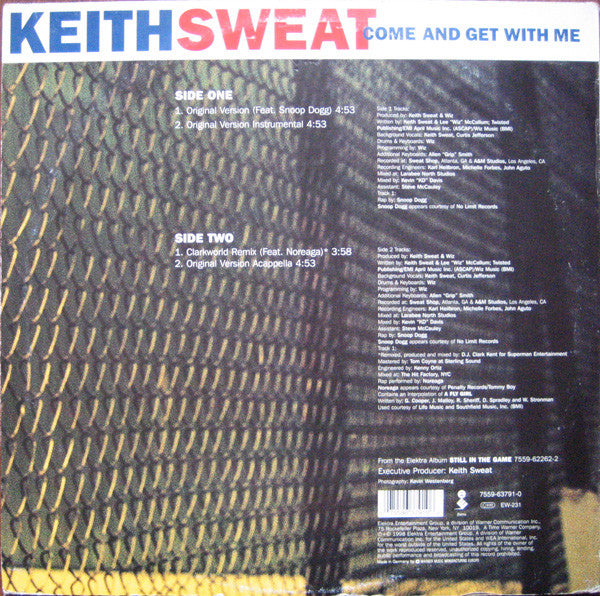 Keith Sweat Featuring Snoop Dogg : Come And Get With Me (12")