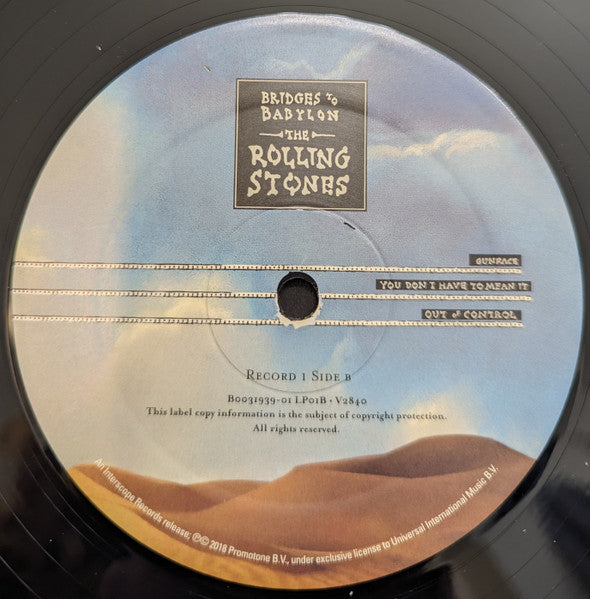The Rolling Stones : Bridges To Babylon (2xLP, Album, RE, RM, Hal)