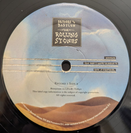The Rolling Stones : Bridges To Babylon (2xLP, Album, RE, RM, Hal)