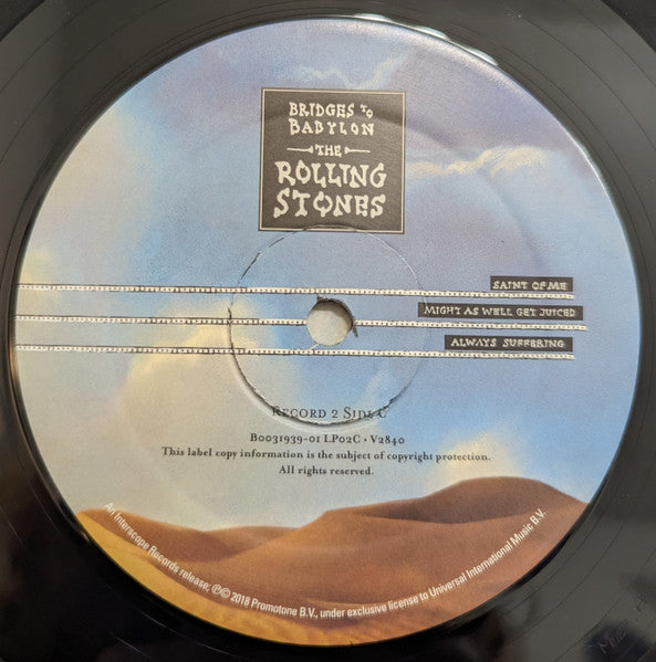 The Rolling Stones : Bridges To Babylon (2xLP, Album, RE, RM, Hal)