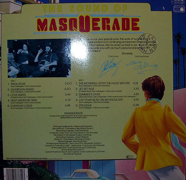 Masquerade (5) : The Sound Of Masquerade (LP, Album)