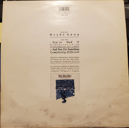 Wet Wet Wet : Broke Away (12", Single)