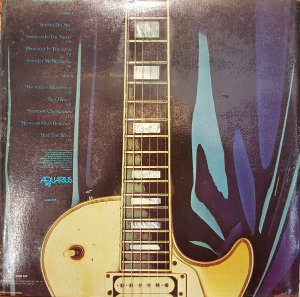 Walter Rossi : Six Strings Nine Lives (LP, Album, Gat)