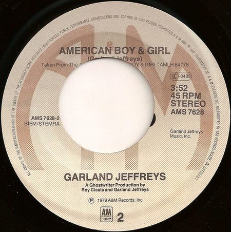 Garland Jeffreys : Matador (7", Single, Son)