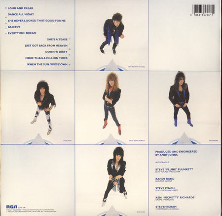 Autograph (2) : Loud And Clear (LP, Album)
