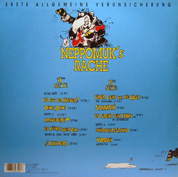 EAV (Erste Allgemeine Verunsicherung) : Neppomuk's Rache (Dieses Land Braucht Einen Kaiser) (LP, Album, RP)