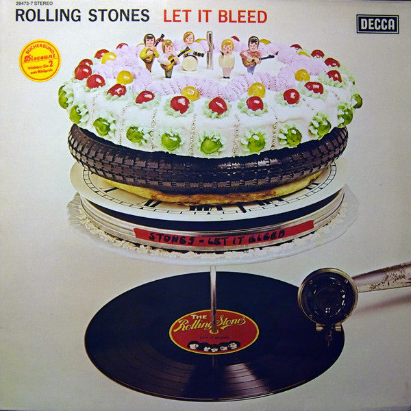 The Rolling Stones : Let It Bleed (LP, Album, Club, RE)