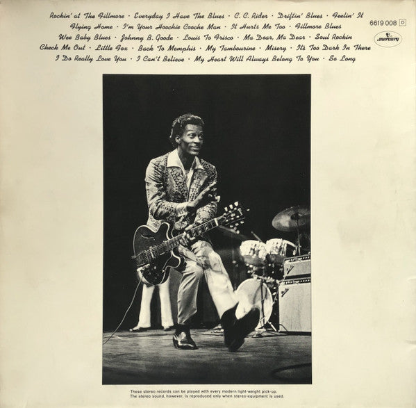 Chuck Berry With The Steve Miller Band : St. Louie To Frisco To Memphis (2xLP, Comp)