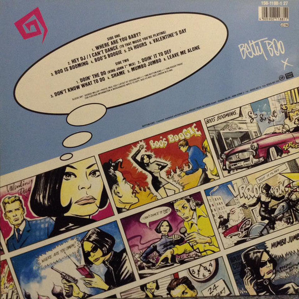 Betty Boo : Boomania (LP, Album)