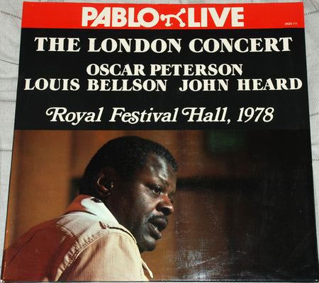 Oscar Peterson, Louis Bellson, John Heard : The London Concert (2xLP, Album)