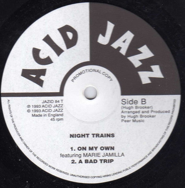 Night Trains : Lovesick (12", Promo)