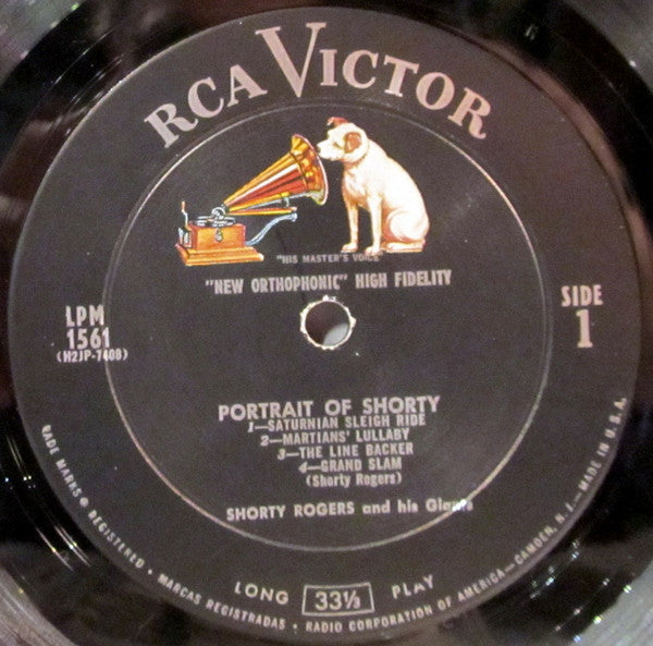 Shorty Rogers And His Giants : Portrait Of Shorty (LP, Album)