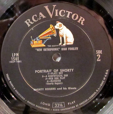 Shorty Rogers And His Giants : Portrait Of Shorty (LP, Album)