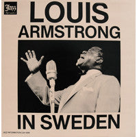 Louis Armstrong : Louis Armstrong In Sweden (LP)