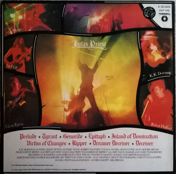 Judas Priest : Sad Wings Of Destiny (LP, Album, RE)